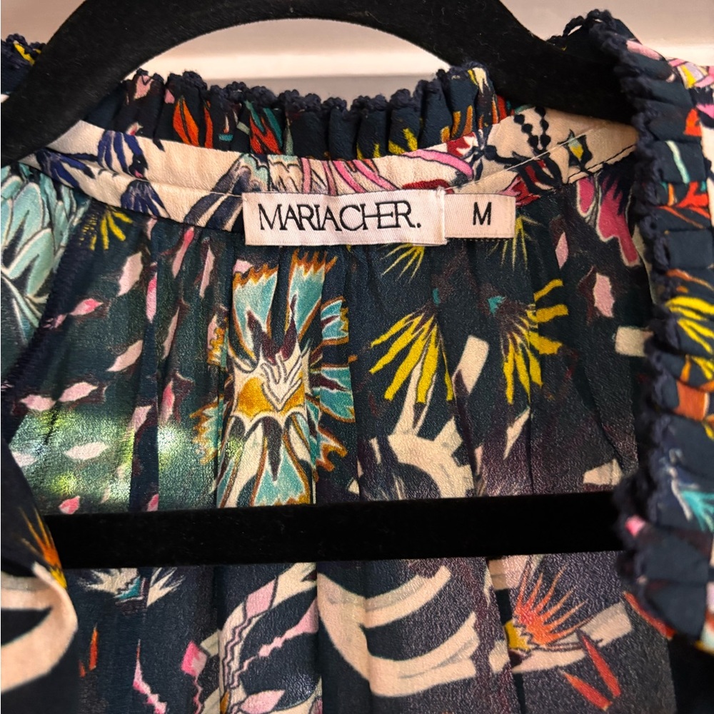 Gorgeous Silk Maria Cher Top